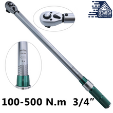 Load image into Gallery viewer, 1/4 3/8 1/2 Square Drive Torque Wrench 0.5-500N.m Accuracy 3% Spanner Bi-directional Ratchet Wrench. Hand Tools &amp; Equipments. Sedmeca Express.
