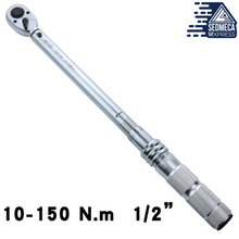 Load image into Gallery viewer, 1/4 3/8 1/2 Square Drive Torque Wrench 0.5-500N.m Accuracy 3% Spanner Bi-directional Ratchet Wrench. Hand Tools &amp; Equipments. Sedmeca Express.
