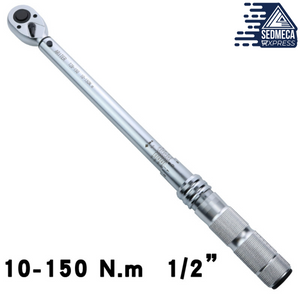 1/4 3/8 1/2 Square Drive Torque Wrench 0.5-500N.m Accuracy 3% Spanner Bi-directional Ratchet Wrench. Hand Tools & Equipments. Sedmeca Express.