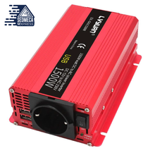 Load image into Gallery viewer, 1500W/2000W DC 12V to AC 220V Portable Car Power Inverter Charger Converter Adapter Universal EU Socket Auto accessories. Sedmeca Express. Instrumentation and Electrical Materials.
