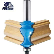 Load image into Gallery viewer, 1PC 8mm Shank Architectural Cemented Carbide Molding Router Bit Trimming Wood Milling Cutter for Woodwork Cutter Power Tools
