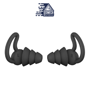 1Pair 2/3 Layer Soft Silicone Ear Plugs Tapered Sleep Noise Reduction Earplugs Sound Insulation Ear Protector The use of high-quality silicone, soft and flexible, effectively fits the contours. Not only can effectively reduce the noise but also soft and comfortable to wear. Sedmeca Express. Personal Protective Equipment.