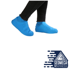 Load image into Gallery viewer, 1Pair Reusable Latex Waterproof Rain Shoes Covers Slip-resistant Rubber Rain Boot Overshoes Outdoor Walking Shoes Accessories Earplugs do an effective job of bringing down the overall volume, blocking background noises at a comfortable level while preserving the sound clarity and sharpness.  Sedmeca Express. Personal Protective Equipment.

