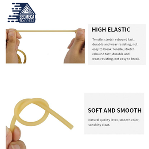 1m Natural Latex Rubber Tube Elastic Slingshots Catapults Tube Band For Hunting Camping Shooting Slingshot Catapult Bow Tool. SEDMECA EXPRESS. Hand Tools & Equipments. Construction & Home.