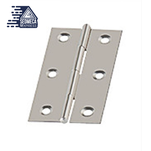 20 Pcs Stainless Steel Folding Hinge