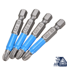 Load image into Gallery viewer, 2/5/10 PCS 50mm PH2 Screwdriver Bit Set 1/4 Inch Hex Shank Magnetic Non-slip for Electric Drill
