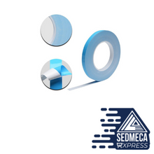 Load image into Gallery viewer, 25meter/Roll 8mm 10mm 12mm 20mm Width Transfer Tape Double Side Thermal Conductive Adhesive Tape for Chip PCB LED Strip Heatsink. Sedmeca Express. Instrumentation and Electrical Materials.
