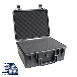 280x240x130mm Safety Instrument Tool Box ABS Plastic Storage Toolbox Equipment Tool Case Outdoor Suitcase With Foam Inside. SEDMECA EXPRESS. Hand Tools & Equipments.