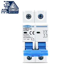 Load image into Gallery viewer,  2P DC 1000V Solar Mini Circuit Breaker 3A 6A 10A 16A 20A 25A 32A 40A 50A 63A DC MCB for PV System. Sedmeca Express. Instrumentation and Electrical Materials.
