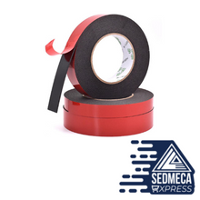 Load image into Gallery viewer, 2pcs/1pcs 0.5mm-2mm thickness Super Strong Double side Adhesive foam Tape for Mounting Fixing Pad Sticky. Sedmeca Express. Instrumentation and Electrical Materials.
