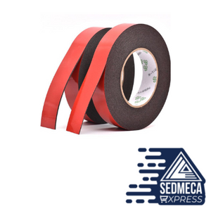 2pcs/1pcs 0.5mm-2mm thickness Super Strong Double side Adhesive foam Tape for Mounting Fixing Pad Sticky. Sedmeca Express. Instrumentation and Electrical Materials.