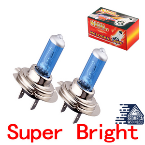 2PCS H7 Super Bright White Fog Halogen Bulb  Car Headlight Lamp