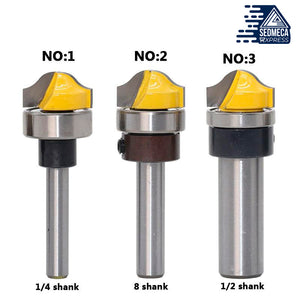 3/4" Faux Panel Ogee Groove Router Bit - 1/4" 1/2''8" 12mm Shank Woodworking cutter Tenon Cutter for Woodworking Tools