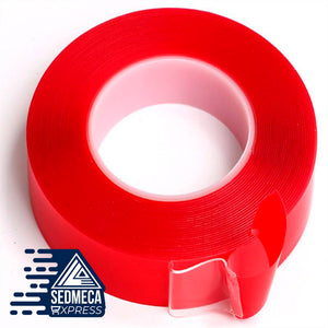 300cm Transparent Silicone Double Sided Tape Sticker For Car High Strength High Strength No Traces Adhesive Sticker Living Goods. Sedmeca Express. Instrumentation and Electrical Materials.