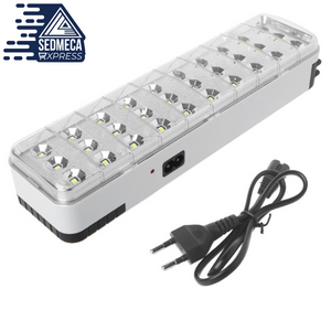 30 LED Multifunctional Rechargeable Emergency Lights 2 Modes for Home and Outdoor Camping. Sedmeca Express. Construction & Home.