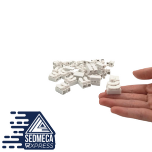 30pcs CH2 Quick Splice Lock Wire Connectors 2Pins Electrical Cable Terminals 20x17.5x13.5mm For Easy Safe Splicing Into Wires. Sedmeca Express. Instrumentation and Electrical Materials.