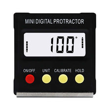 Load image into Gallery viewer, 360Degree Mini Digital Protractor Inclinometer Electronic Level Box Magnetic Base Measuring Tools. Instrumentation and Electrical Materials. Sedmeca Express.

