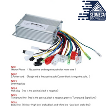 Load image into Gallery viewer, 36V 48V Brushless Electric Bike 350W DC Motor Controller
