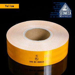 3M Reflective Tape Sticker Diamond Grade Adhesive Safety Mark Warning Tape Bike Automobiles Motorcycle Car Styling Reflective tape surface is equipped with highly visible rhombus patterned prisms, with alternating ultra-bright red and white colors and reflective sheets to ensure the reflective safety tape reflects light better in the dark. The high reflective tape gives you extra security while driving at night. SEDMECA EXPRESS. Personal Protective Equipment.