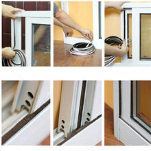 Load image into Gallery viewer, 3 Meters/5 Meters Brush Strip Self Adhesive Door Window Sealing Strip Household
