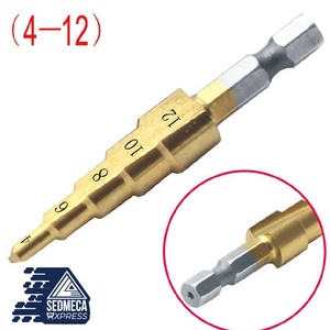 4-20mm Large HSS 4241 Steel Step Cone Drill Countersink Titanium Bit Set Hole. SEDMECA EXPRESS. Hand Tools & Equipments.
