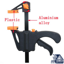 Load image into Gallery viewer, Prostomer 4 Inch Woodworking Clamp Work Bar Clamp Woodworking Spreader Device
