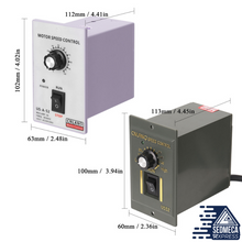 Load image into Gallery viewer, 400W Motor Speed Controller Pinpoint Regulator Forward and Backward
