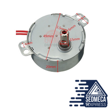 Load image into Gallery viewer, 5-6 r/min Stable Synchronous Motor Pro TYC-50 AC 220V 12V 50/60Hz Torque 4KGF.CM 4W CW/CCW Microwave Turntable for Electric Fan. Sedmeca Express. Instrumentation and Electrical Materials.
