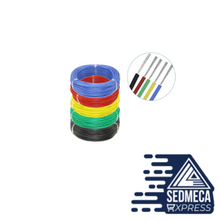 Load image into Gallery viewer, 5 Meters 5M UL1007 Wire 24awg 26 28 30 22AWG 18AWG 16AWG PVC Electronic Cable Wire. Sedmeca Express. Instrumentation and Electrical Materials.
