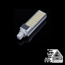 Load image into Gallery viewer, 5W 7W 9W 11W 13W G24 LED Bulb E27 Lighting Bulb Bombillas Light Replace Fluorescent Lamp AC85-265V G24 LED Horizontal Plug Light. Sedmeca Express. Instrumentation and Electrical Materials.
