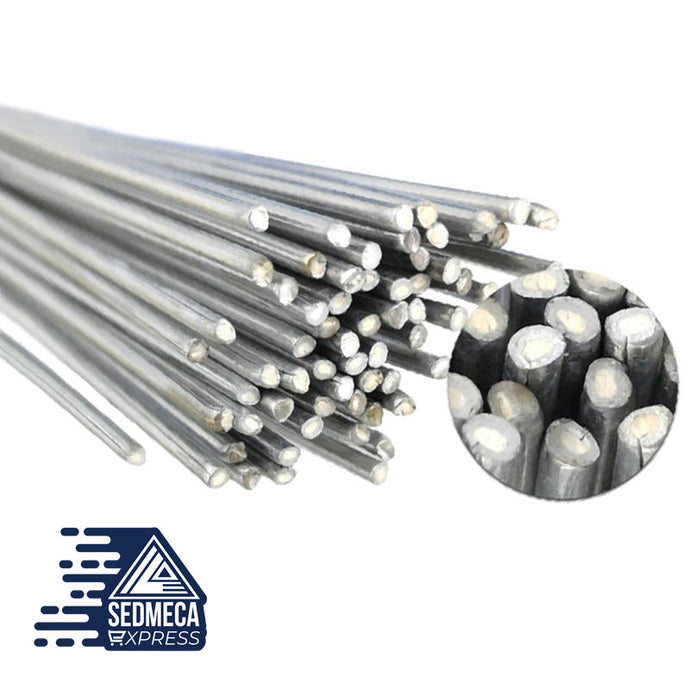 Aluminium Flux Cored Weld Wire Easy Melt Welding Rods for Aluminum Welding Soldering No Need Solder Powder. Sedmeca Express. Metals.