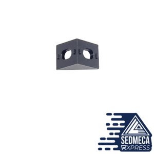 Aluminum Profile Connector Set: 20pcs Corner Bracket + 40pcs 20 Series M5 T-slot Nuts + 40pcs M5x8mm Hex Socket Cap. Sedmeca Express. Metals. Construction & Home.