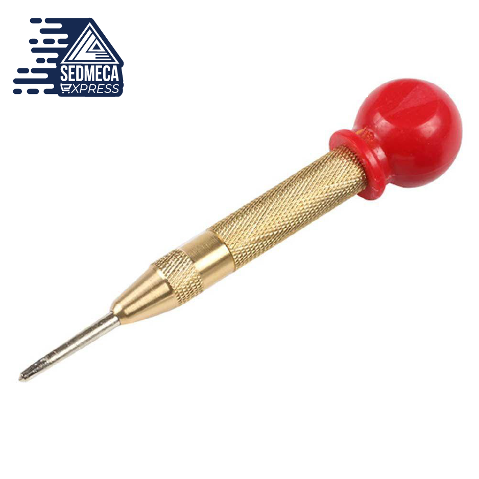 Automatic Center Pin Spring Loaded Mark Punch Tool Wood - Temu