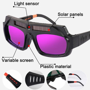 Welding eye protection with auto darkening dimming, anti-reflective. Personal Protective Equipment. Sedmeca Express.