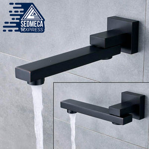Wall Mounted Shower Faucet Mixer, 8/10/12/16 Inch Rainfall Bathroom Shower Faucet with Hand Shower. Construction & Home. Sedmeca Express.