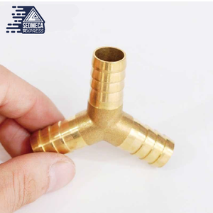 Brass Barb Pipe Fitting 2 3 4 way brass connector For 4mm 5mm 6mm 8mm 10mm 12mm 16mm 19mm hose copper Pagoda Water Tube Fittings