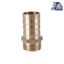 Load image into Gallery viewer, Brass Pipe Fitting 6mm - 25mm 8 10mm Hose Barb Tail 1/8&quot; 1/4&quot; 3/8&quot; 1/2&quot; 3/4&quot; 1&quot; BSP Male Connector Joint Copper Coupler Adapter
