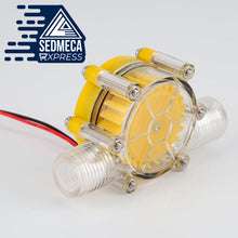 Load image into Gallery viewer, DC 5V/12V/80V 10W Water Flow Pump Mini Hydro Generator Turbine Flow Hydraulic Conversion for energy conversion Energy Generators. Sedmeca Express. Instrumentation and Electrical Materials.
