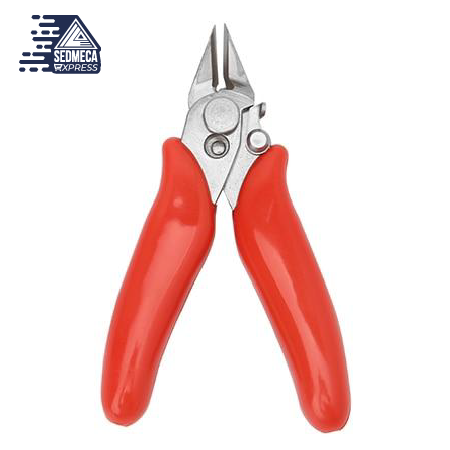 Diagonal Pliers 3.5 Inch Mini Wire Cutter Small Soft Cutting Electronic Pliers Wires Insulating Rubber Handle Model Hand Tools. Sedmeca Express. Hand Tools & Equipments. Instrumentation and Electrical Materials.