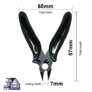 Diagonal Pliers 3.5 Inch Mini Wire Cutter Small Soft Cutting Electronic Pliers Wires Insulating Rubber Handle Model Hand Tools. Sedmeca Express. Hand Tools & Equipments. Instrumentation and Electrical Materials.