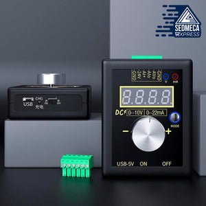  Digital 4-20mA 0-10V Voltage Signal Generator 0-20mA Current Transmitter Professional Electronic Measuring Instruments. Sedmeca Express. Instrumentation and Electrical Materials.