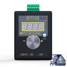 Load image into Gallery viewer,  Digital 4-20mA 0-10V Voltage Signal Generator 0-20mA Current Transmitter Professional Electronic Measuring Instruments. Sedmeca Express. Instrumentation and Electrical Materials.
