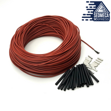Load image into Gallery viewer, Infrared Warm Floor Wire 10~100 Meters 12K 33ohm/m Electric Coal Heating
