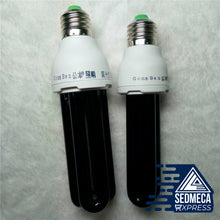 Load image into Gallery viewer, E27 20/40W Spiral Enegy Saving UV Ultraviolet Fluorescent Black Light CFL Light Bulb Violet Lamps for home stage show effect. Sedmeca Express. Instrumentation and Electrical Materials.
