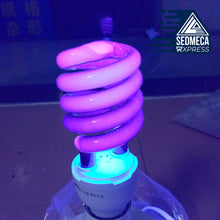 Load image into Gallery viewer, E27 20/40W Spiral Enegy Saving UV Ultraviolet Fluorescent Black Light CFL Light Bulb Violet Lamps for home stage show effect. Sedmeca Express. Instrumentation and Electrical Materials.
