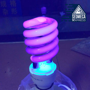 E27 20/40W Spiral Enegy Saving UV Ultraviolet Fluorescent Black Light CFL Light Bulb Violet Lamps for home stage show effect. Sedmeca Express. Instrumentation and Electrical Materials.