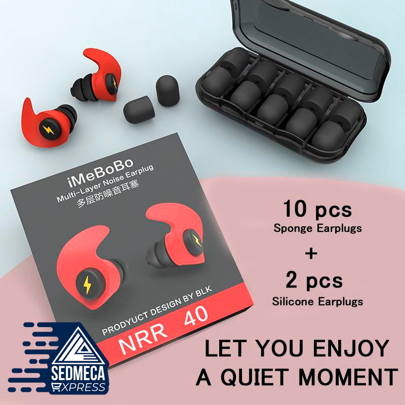 Ear Plugs Sleep Silicone Black Soundproof Tapones Oido Ruido Noise Reduction Filter For Ears Earplug Soft Foam Sleeping Earplugs. Sedmeca Express. Instrumentation and Electrical Materials.