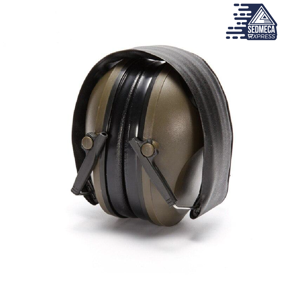Ear protector Tactical Shooting Earmuff Adjustable Foldable Anti Noise Snore Earplugs Soft Padded Noise Canceling Headset Ideal for blocking out noises caused by airports, shootings, woodworking, large crowds, machining, household tools, or other troublesome noise. SEDMECA EXPRESS. Personal Protective Equipment.