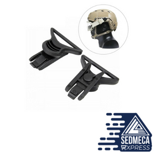 FMA Fast Helmet Goggle Swivel Clips Set for Helmet Side Rails Wargame Paintball Airsoft Tactical Combat Mount Helmet Accessory. SEDMECA EXPRESS. Personal Protective Equipment.