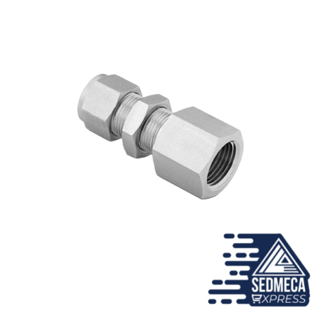 Female Bulkhead Connector.Stainless Steel Pipe Fittings, Monel Pipe Fittings, Inconel Tube fitting, Hastelloy Tube fitting & Brass tube fitting. Tube Fittings in Single and Double. Sedmeca Express. Metals. Petroleum Equipments.